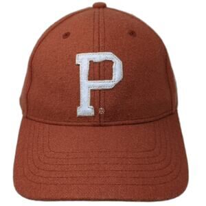 Portland Gear Baseball Cap Orange One Size Wool Slideback City of Bridges Hat